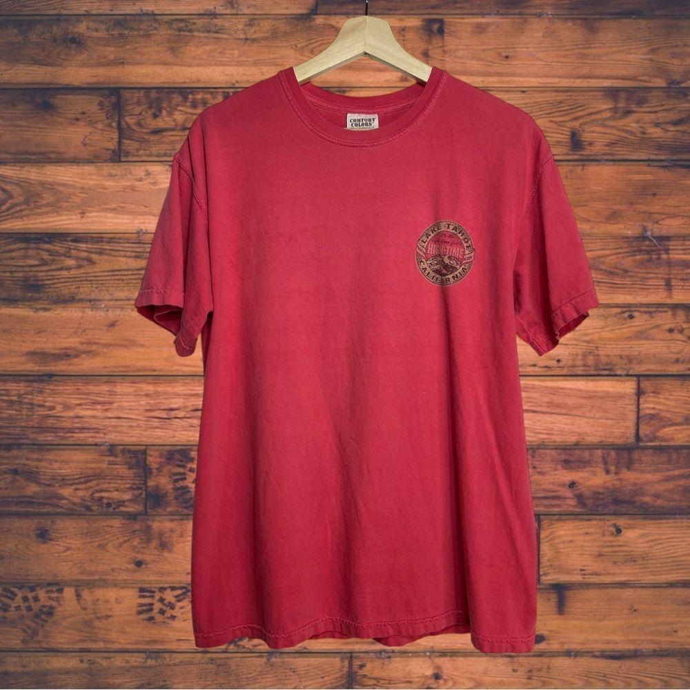 5 for‎ $25🔥Comfort Colors "Lake Tahoe California" T-Shirt Medium